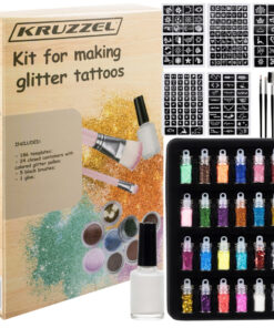 glitter tattoo komplekt