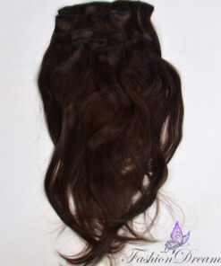 inimjuustest clip in juuksepikendused