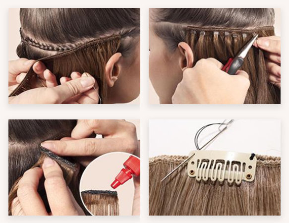 Inimjuustest tress juuksepikendused - Image 6