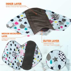 Korduvkasutatavad hügieenisidemed (6tk komplektis) – Soodukas.Com Korduvkasutatavad hügieenisidemed (6tk komplektis) Soodukas.Com