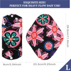 Korduvkasutatavad hügieenisidemed (6tk komplektis) Soodukas.Com