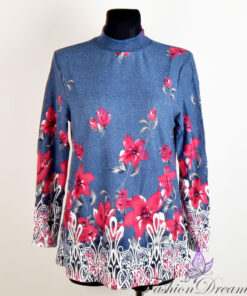 pikkade käistega pluus naistele