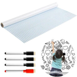 Isekleepuv valge tahvel + tahvlimarkerid