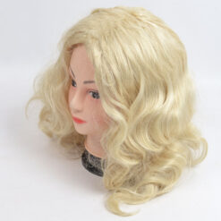 blond lokkis parukas