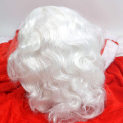 Valge parukas / Jõuluvana parukas Soodukas.Com