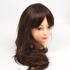 Tumepruun tukaga parukas