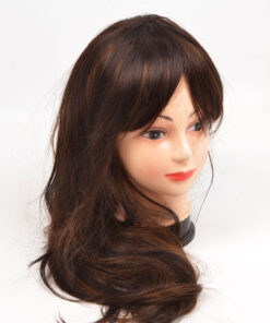 Tumepruun tukaga parukas