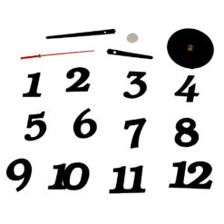 DIY kleebitavate numbritega seinakell – Soodukas.Com DIY kleebitavate numbritega seinakell Soodukas.Com