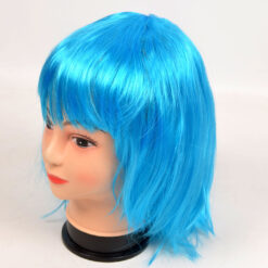 Alternative view of Lühike sinine parukas