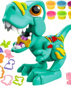 voolimiskomplekt dinosaurusega