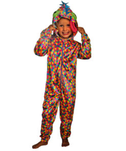 Onesie lastele - kameeleoni kostüüm