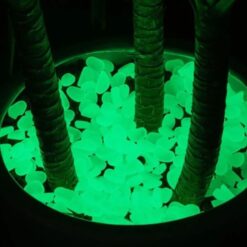 Alternative view of Helendavad dekoratiiv-kivikesed 100tk - roheline