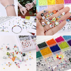 Ehete valmistamise komplekt (10000 pärlit + tarvikud) Soodukas.Com