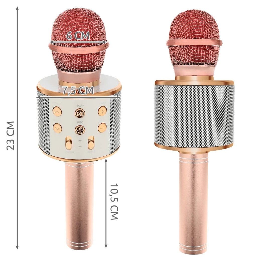 Sisseehitatud kõlari ja salvestusfunktsiooniga Bluetooth mikrofon – Soodukas.Com Sisseehitatud kõlari ja salvestusfunktsiooniga Bluetooth mikrofon - Image 4