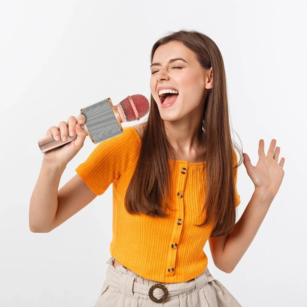 Sisseehitatud kõlari ja salvestusfunktsiooniga Bluetooth mikrofon – Soodukas.Com Sisseehitatud kõlari ja salvestusfunktsiooniga Bluetooth mikrofon - Image 5