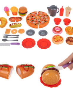 Alternative view of Kiirtoidu komplekt - lõigatavad toiduained ja tarvikud (42 osa)