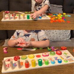 Arendav puidust tegeluslaud Soodukas.Com