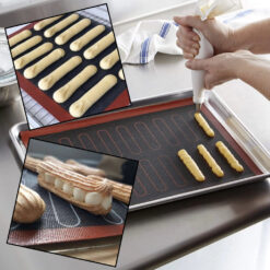 Alternative view of Korduvkasutatav perforeeritud silikoonist küpsetusmatt