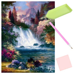 Teemanditikand / teemantmosaiik "Kosk"