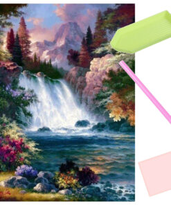 Teemanditikand / teemantmosaiik "Kosk"