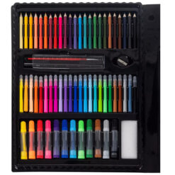 Alternative view of Kunstitarvete komplekt joonistusalusega (208 osa)