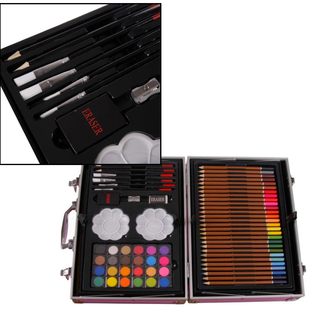 Suur kunstitarvete komplekt (145 osa) – Soodukas.Com Suur kunstitarvete komplekt (145 osa) - Image 6