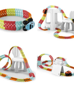 Alternative view of Suur painduv autorada + isesõitev auto (192 osa)