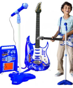 Elektrikitarr ja mikrofon lastele