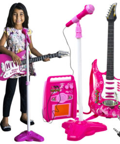 elektrikitarr ja mikrofon lastele 6