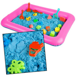 Kineetiline liiv (2kg) + liivakast, vormid ja tarvikud – Soodukas.Com Kineetiline liiv (2kg) + liivakast, vormid ja tarvikud Soodukas.Com