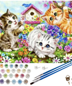 Numbrite järgi maalimise komplekt 40x50cm