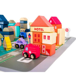 Puidust klotsid linna ehitamiseks + autod ja mängumatt – Soodukas.Com Puidust klotsid linna ehitamiseks + autod ja mängumatt Soodukas.Com