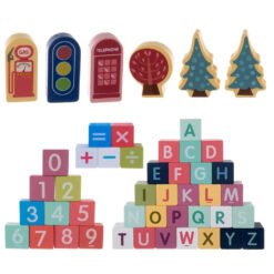 Puidust klotsid linna ehitamiseks Soodukas.Com