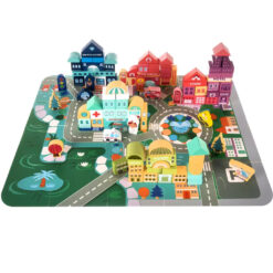 Puidust klotsid linna ehitamiseks Soodukas.Com