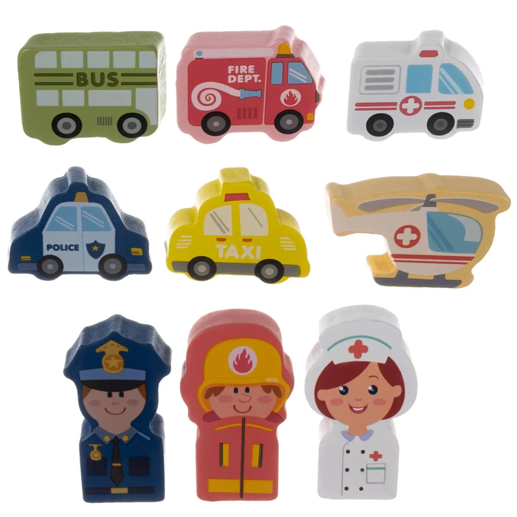 Puidust klotsid linna ehitamiseks - Image 8