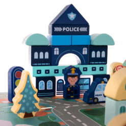 Puidust klotsid linna ehitamiseks Soodukas.Com