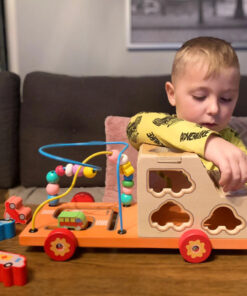 Alternative view of Puidust 7in1 motoorikakeskus