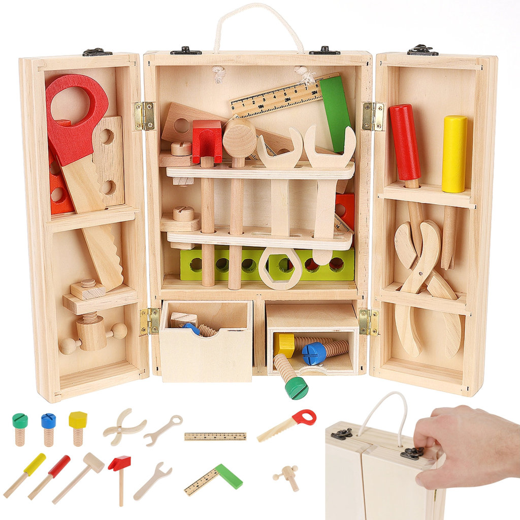puidust tööriistad lastele