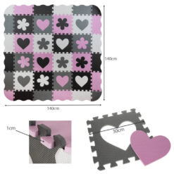Puslematt / mängumatt 140 x 140cm Soodukas.Com