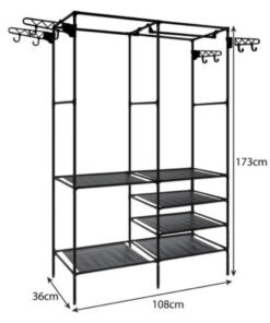 riiulitega riidestange 5