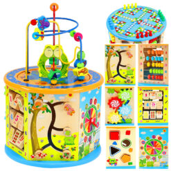 Suur puidust tegeluskeskus 8in1