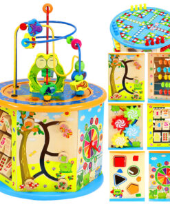 Suur puidust tegeluskeskus 8in1