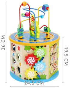 suur puidust tegeluskeskus 8in1 a