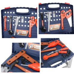 Tööriistad lastele + kokkupandav töölaud Soodukas.Com