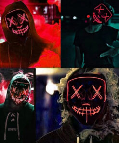 Mask led valgusega 3