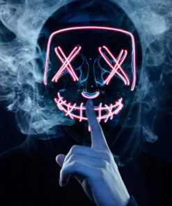 Mask led valgusega 4