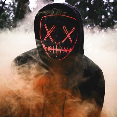 Alternative view of LED valgustusega mask