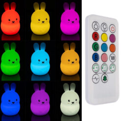 Puldiga värve vahetav ja dimmerdatav öölamp Soodukas.Com