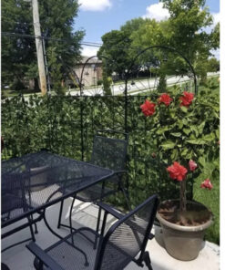 Alternative view of Rõdupiirde kate / lehtedega aiasirm