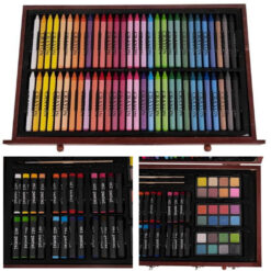 Suur kunstitarvete komplekt puidust kohvris (143 osa) – Soodukas.Com Suur kunstitarvete komplekt puidust kohvris (143 osa) Soodukas.Com